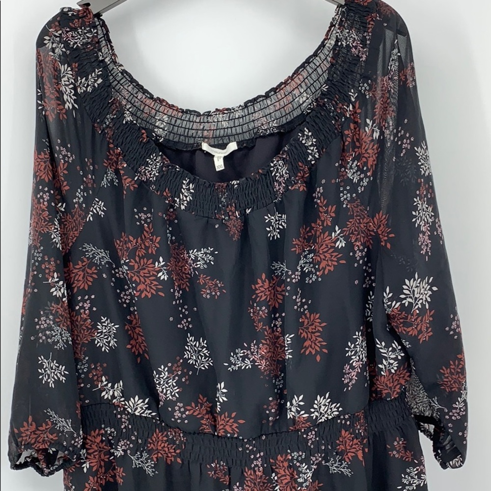 Maurice Elastic Waist Lined Dress. Sz. XXL - Picture 2 of 6